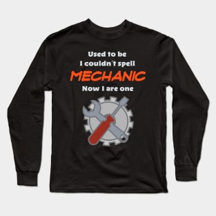 Funny Mechanic Profession Long Sleeve T-Shirt